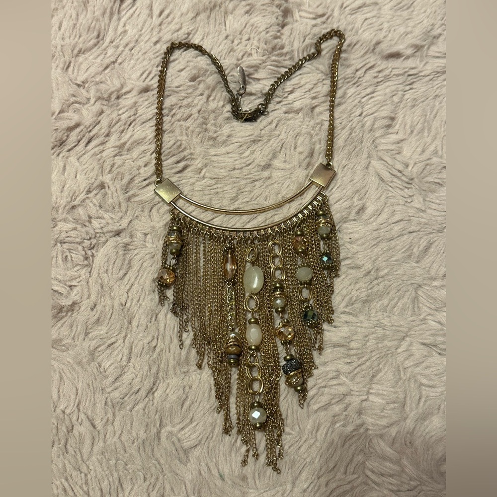 Gold toned necklace - Picture 1 of 2